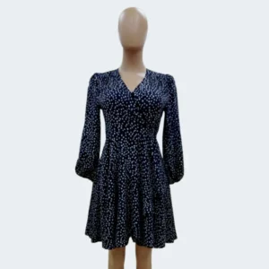 Starlight Wrap Mini Dress